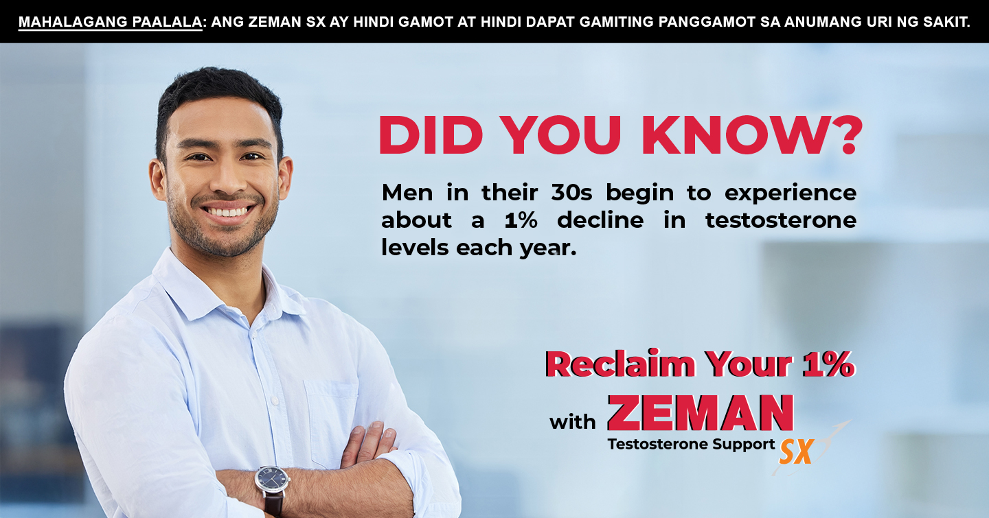 Zeman SX for testosterone decline