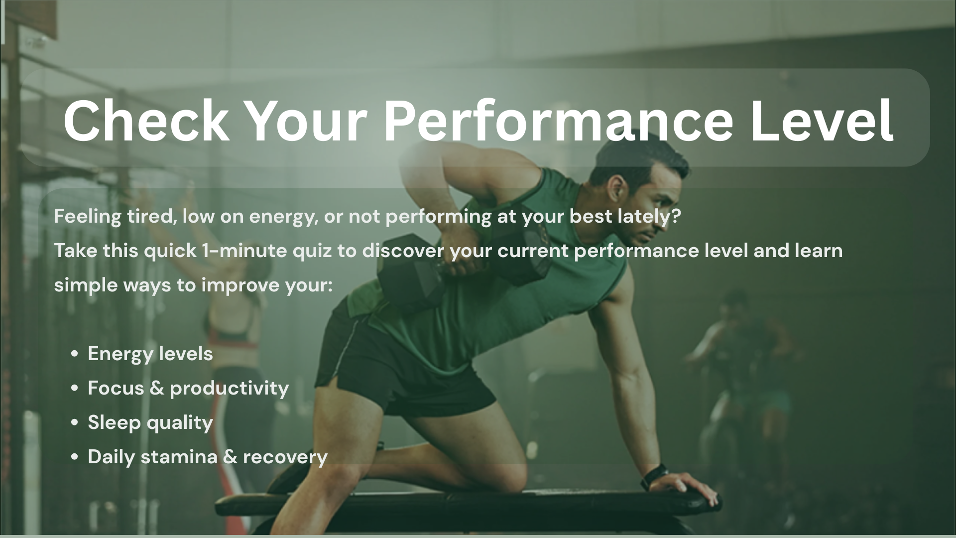 Zeman check your performance level